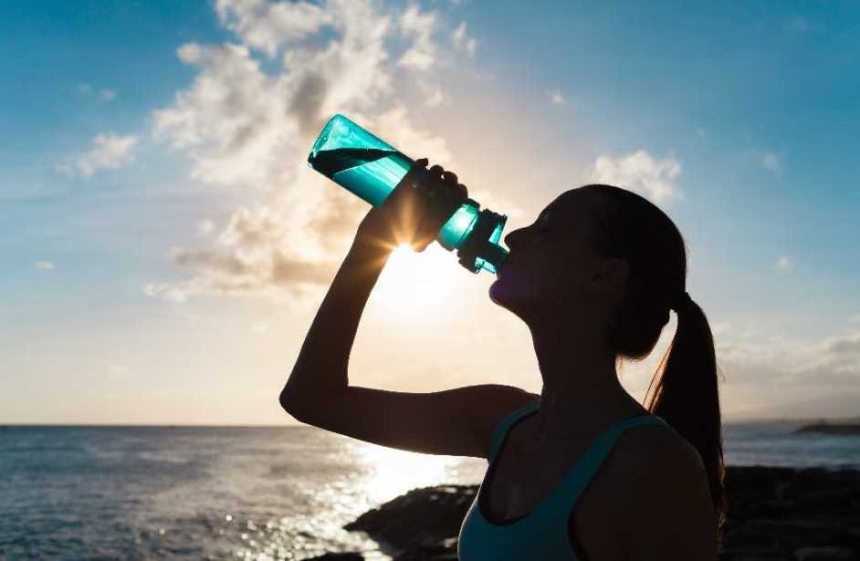 A Refillable Water Bottle