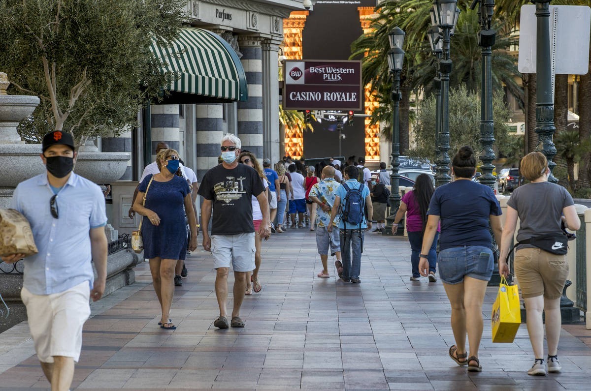Wander along The Strip