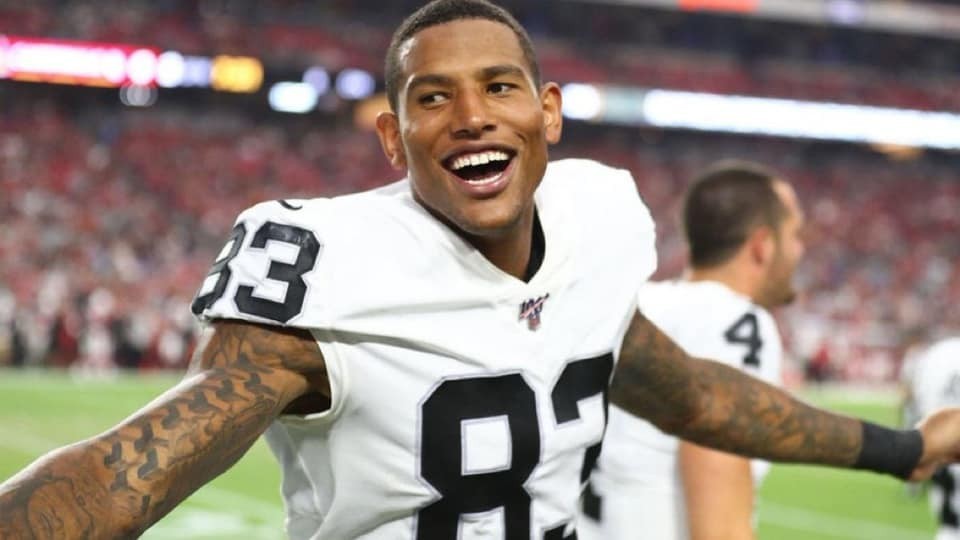 Rocked it: Darren Waller