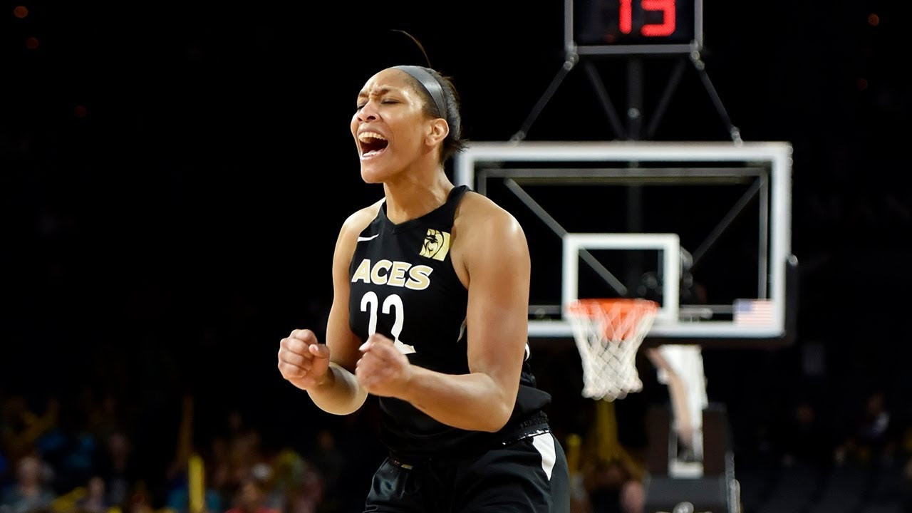 #2 A'ja Wilson Las Vegas Aces