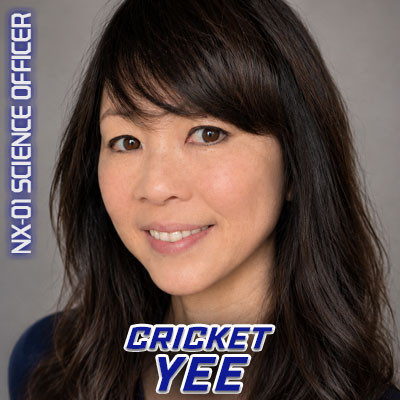 Cricket Yee as NX-01 Science Officer in Star Trek: Enterprise, appearing at Star Trek Convention Las Vegas 2026: All 196 Guests Attending