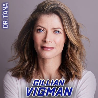 Gilian Vigman as Dr. T&rsquo;Ana in Star Trek: Lower Decks, appearing at Star Trek Convention Las Vegas 2026: All 196 Guests Attending