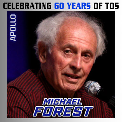 Michael Forest as Apollo, appearing at Star Trek Convention Las Vegas 2026: All 196 Guests Attending